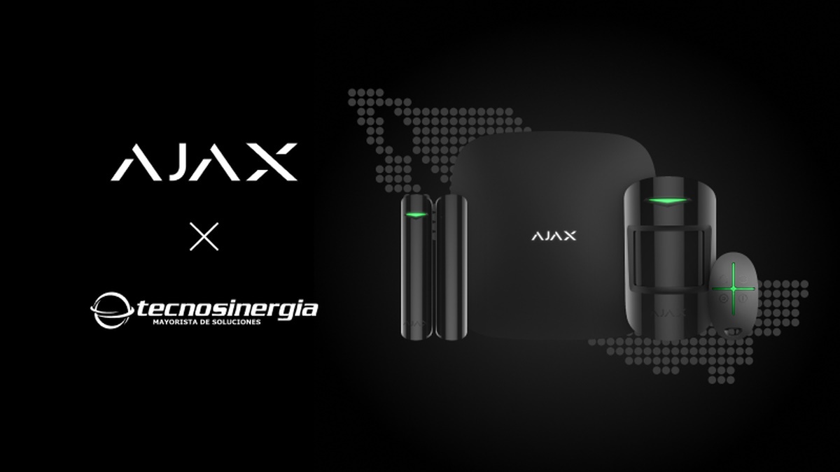 Ajax Systems cuenta con Tecnosinergia