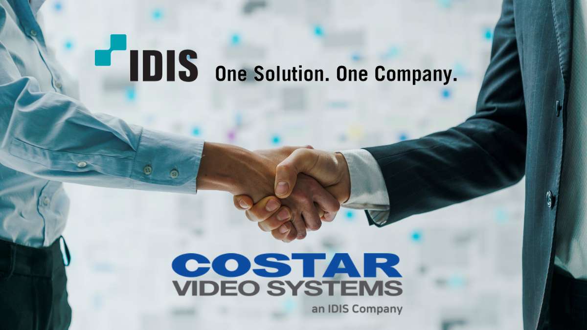 IDIS mejora su oferta comercial con la adquisición de Costar Technologies