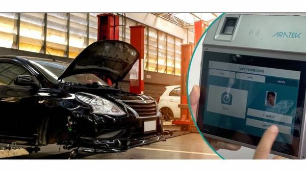 Mobile Biometrics Implemented to Improve Operations in Auto Repair Shop