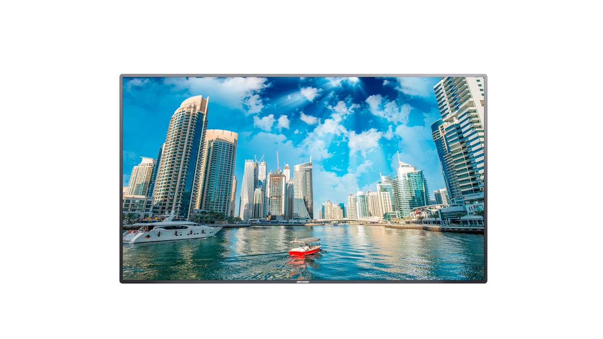 displays profesionales para seguridad de Hikvision
