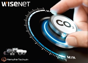 Reducción de CO2 Hanwha Techwin