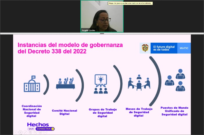 Webinar Decreto 338 de 2022: instancias del modelo de gobernanza