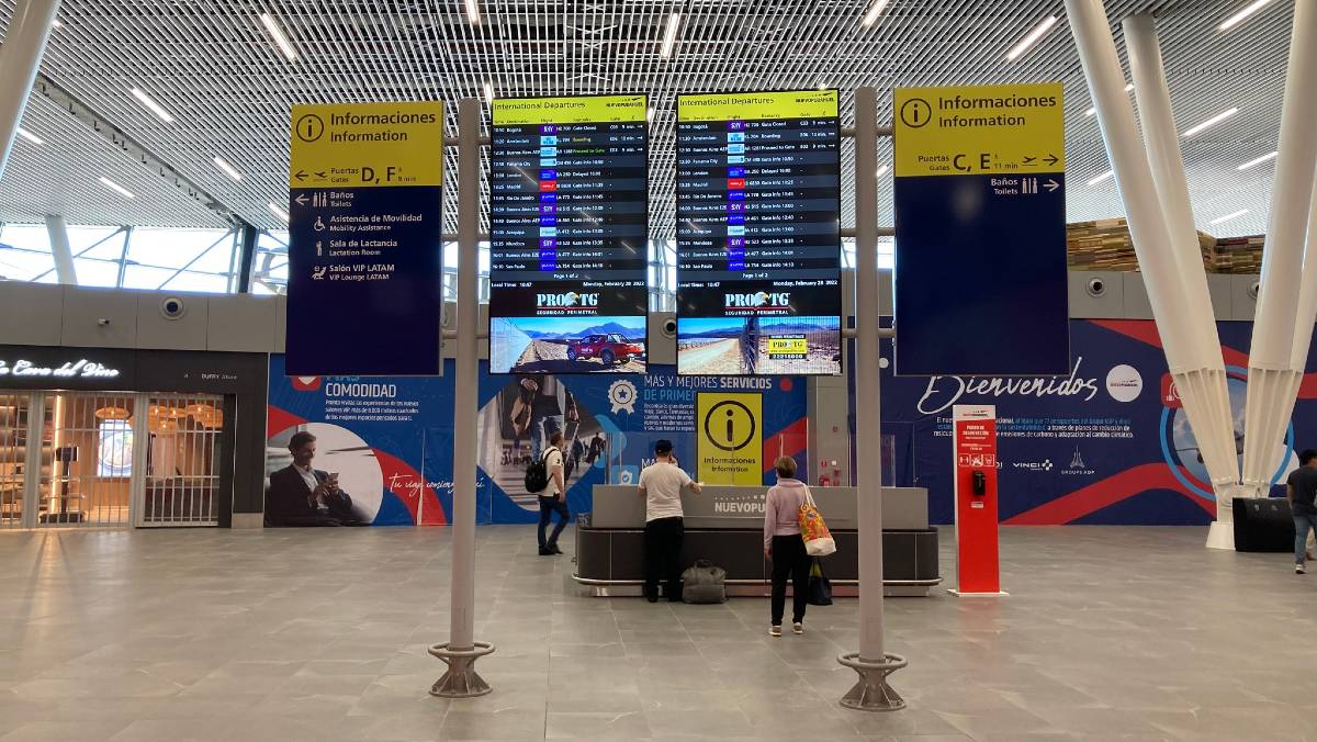 aeropuerto de Santiago de Chile