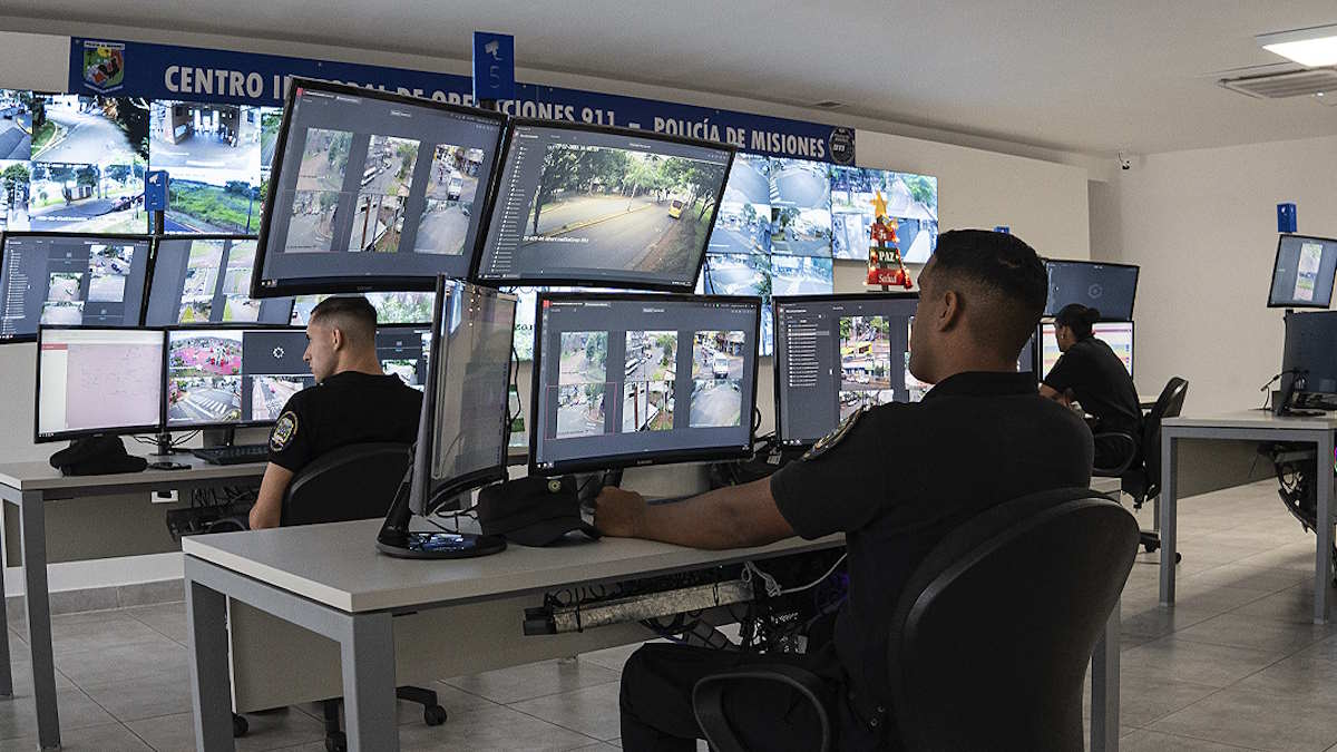 Amplían red provincial de videovigilancia en Misiones, Argentina