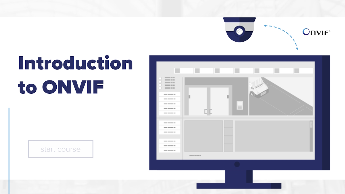 ONVIF lanza nueva iniciativa de aprendizaje en línea