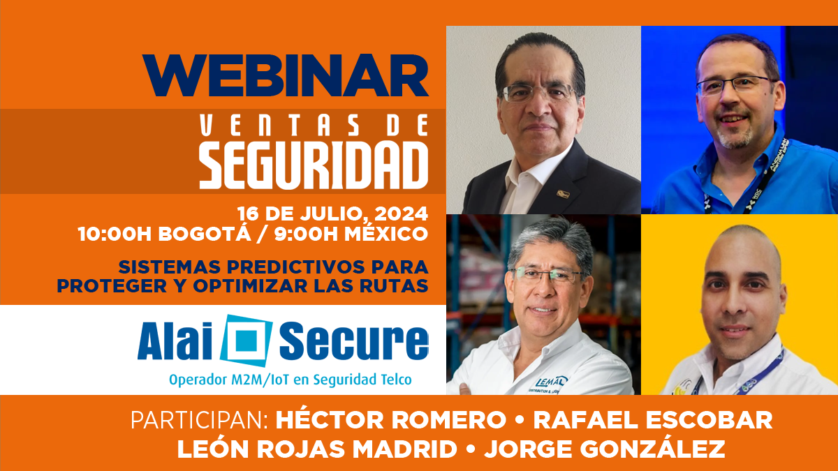 Participe en el webinar sobre seguridad y transporte conectado, de Alai Secure