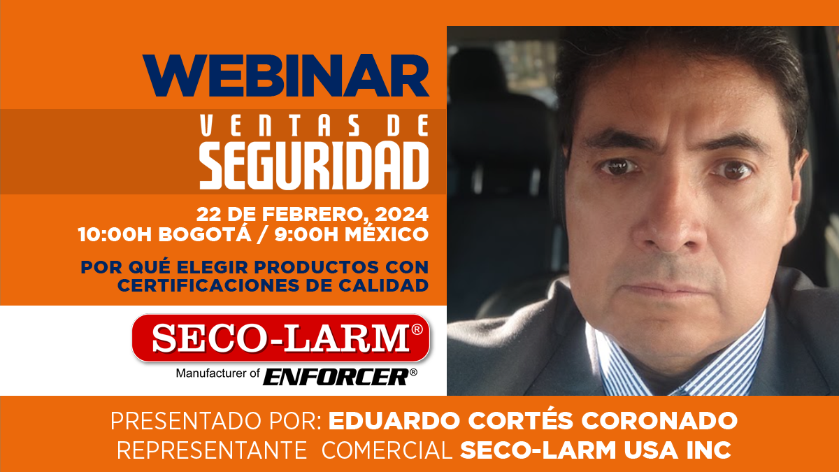 Webinar con SECO-LARM