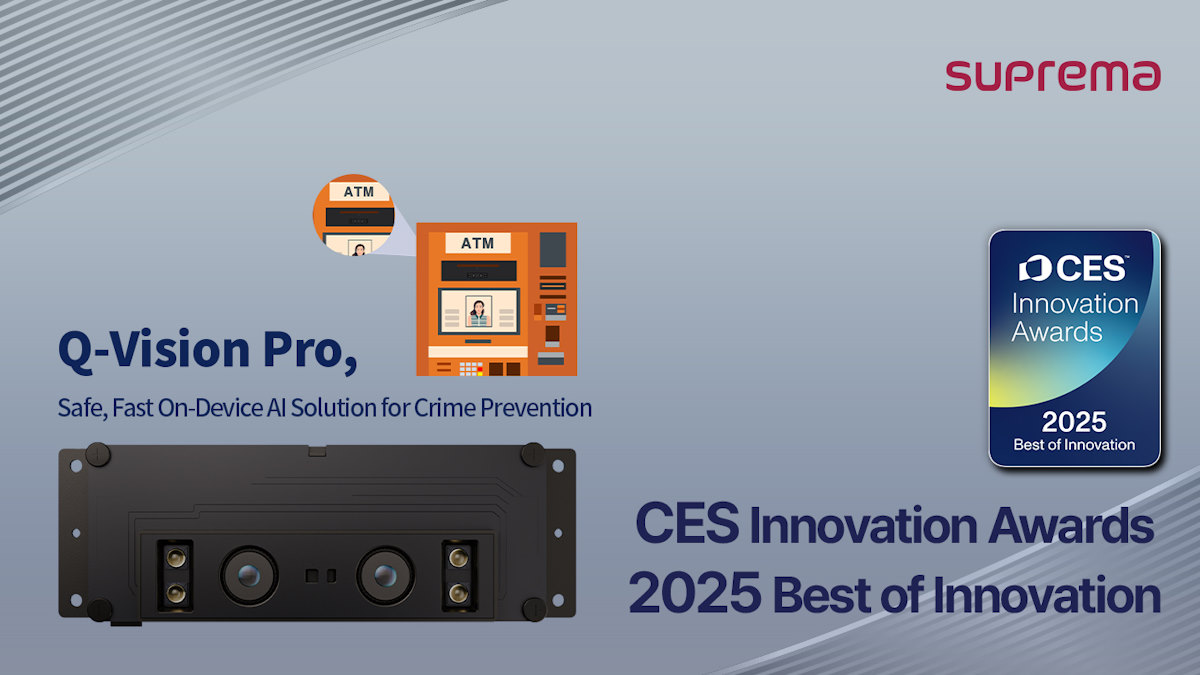 Suprema AI ganó el premio CES Innovation Award